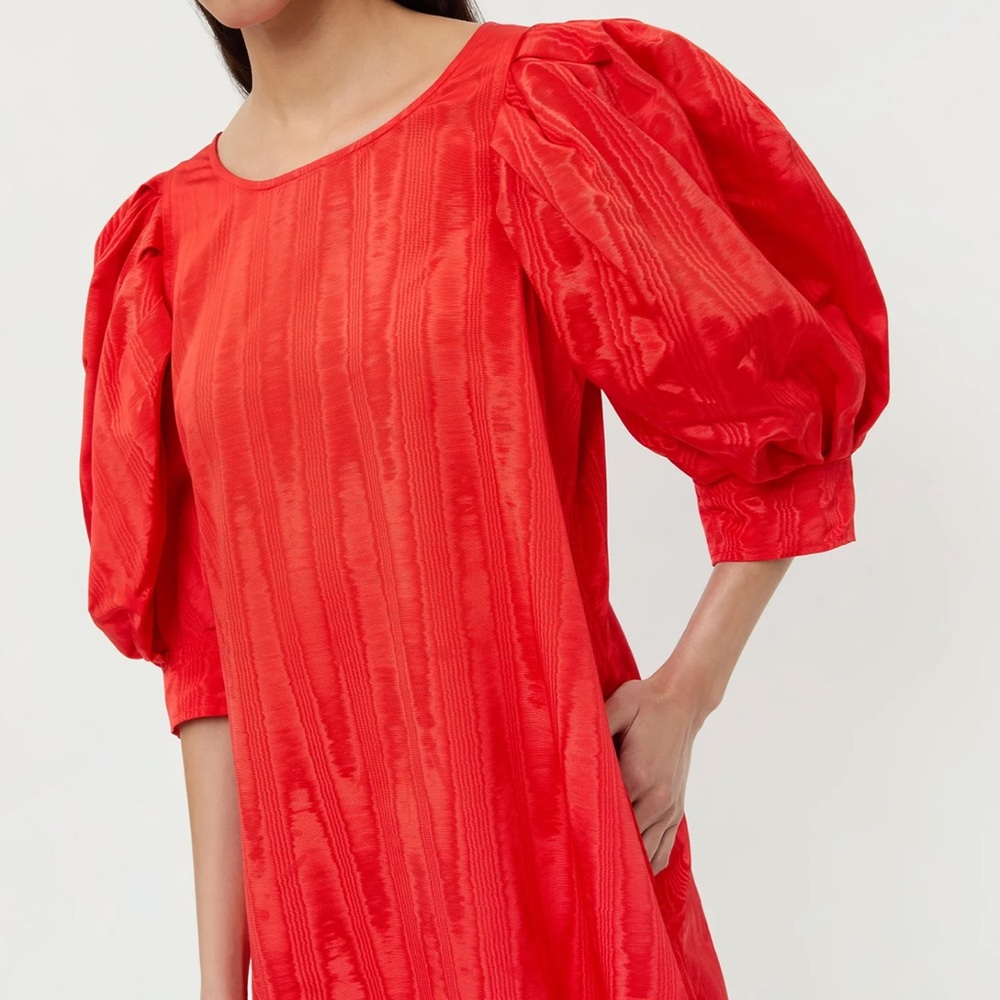 Loeffler Randall Willy Mini Dress in Red - Picture 4 of 4